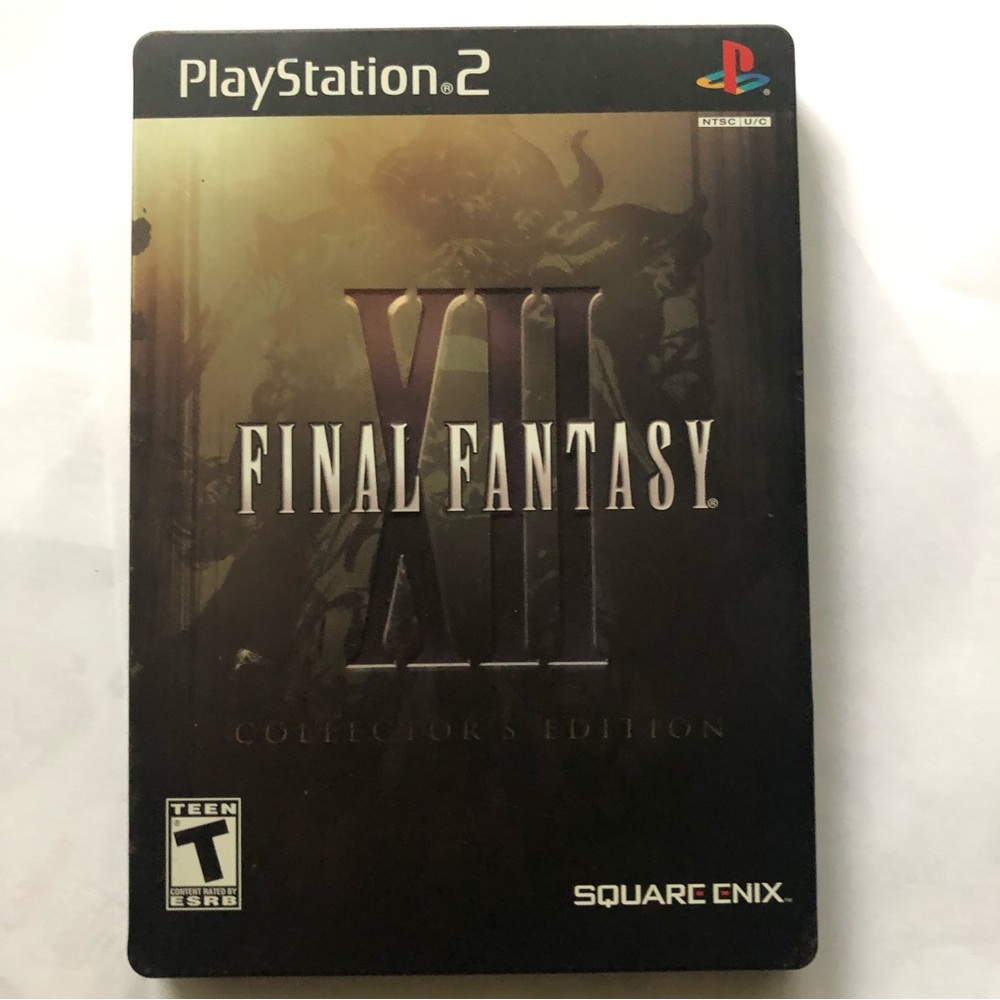 Final Fantasy XII Special Collector’s Edition / metallic case for PlayStation 2